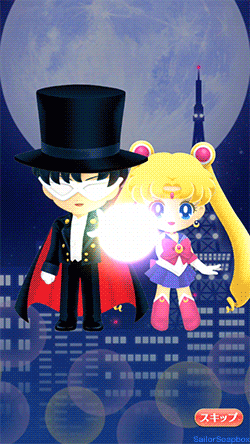 Tuxedo Mask & Sailor Moon